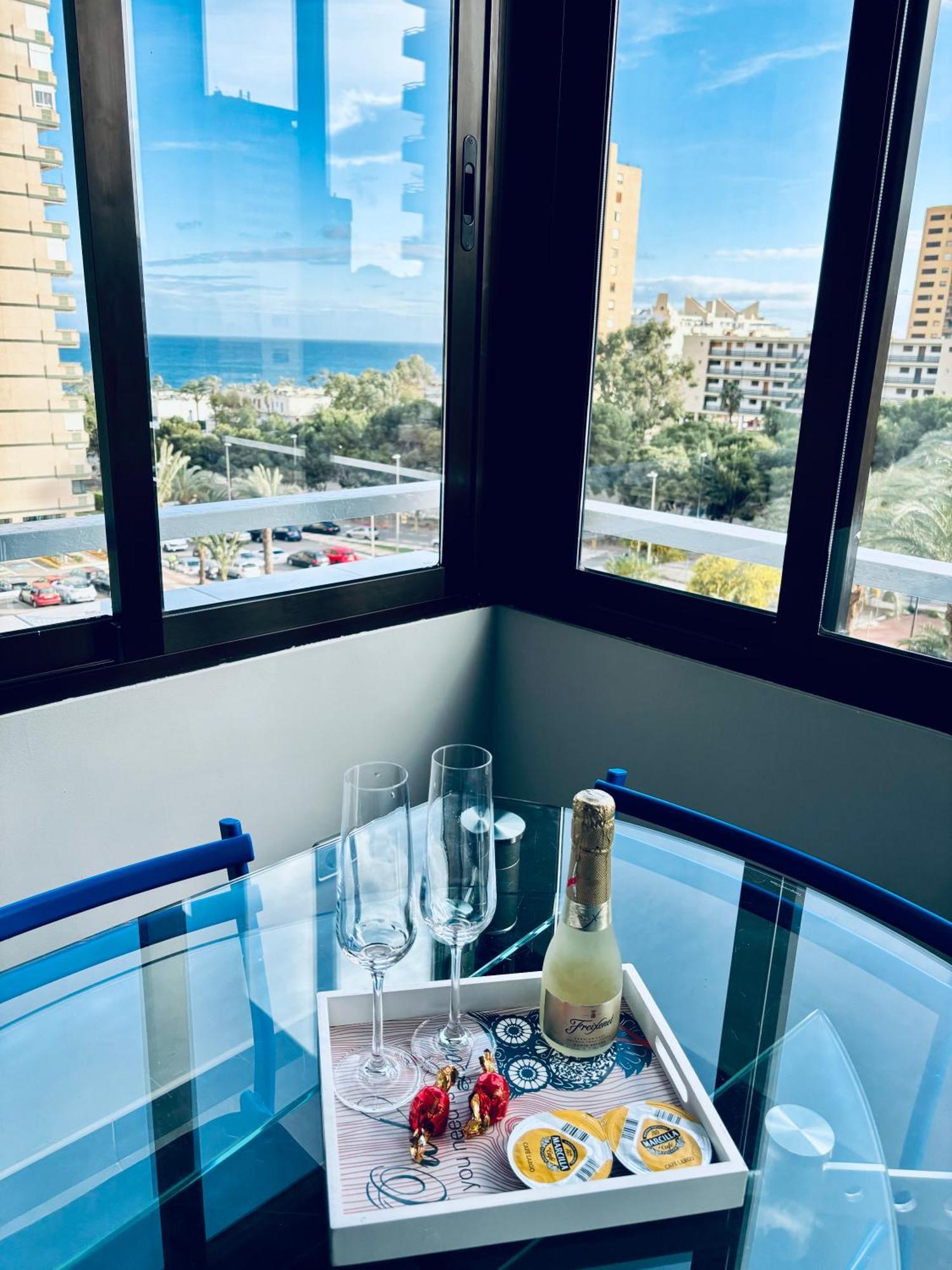 Apartamento En Aguadulce Playa Con Vistas Al Mar Y Piscina Esterno foto